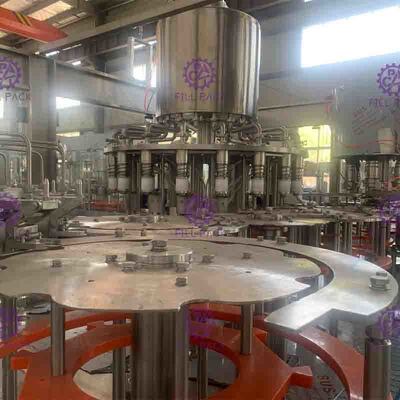 3.5kw Mesin Juice Filling Untuk Botol Plastik 45mm Screw Capp
