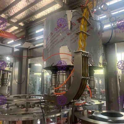 3.5kw Mesin Juice Filling Untuk Botol Plastik 45mm Screw Capp
