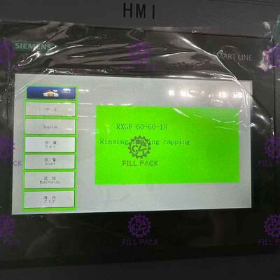 25000BPH Mesin Filling Botol Air Dengan Siemens PLC Dan Dua Potongan Konstruksi