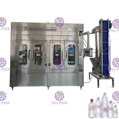 Monoblok Minum Mengisi Mesin Air, Mengisi cuci dan Sealing 3 in 1