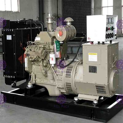 30KW 54A Generator Diesel Tipe Terbuka Kedap Suara Dengan Modul Kontrol Otomatis