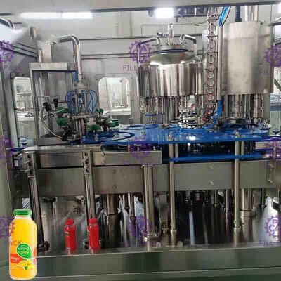 Sistem Peralatan Pembotolan Minuman Sentralisasi 8000BPH