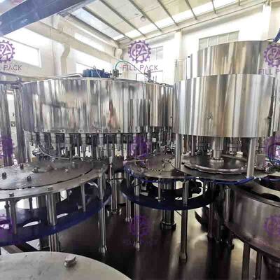 Mesin Capping Pengisian Jus Monoblok CGF32-32-10 Peralatan Botol Plastik