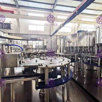 Mesin Capping Pengisian Jus Monoblok CGF32-32-10 Peralatan Botol Plastik