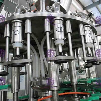 3-In-1 Aseptic Liquid Filler Equipment Jalur Pengisian Minuman Listrik 5000BPH