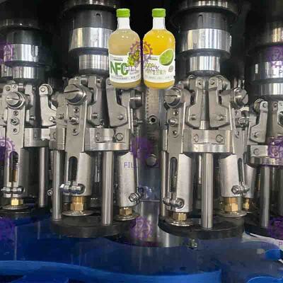 Mesin Pengisian Jus Konsentrat Viskositas Tinggi 0.3L, Mesin Capping Otomatis