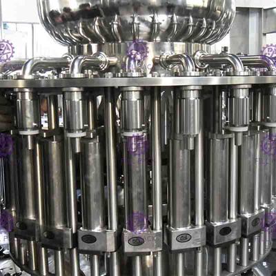 Botol plastik Juice Segar Filling Machine PLC Kontrol Dengan Layar Sentuh