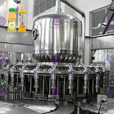 Botol plastik Juice Segar Filling Machine PLC Kontrol Dengan Layar Sentuh