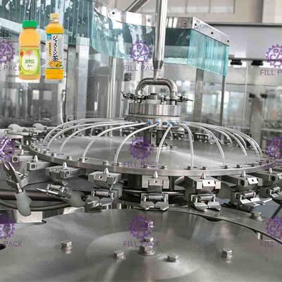 PLC Kontrol Tea Mengisi mesin Magnetic Capping Untuk Botol PET