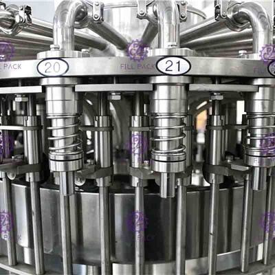 PLC Kontrol Tea Mengisi mesin Magnetic Capping Untuk Botol PET