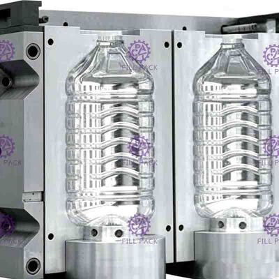 3 L 1500b / H Automatic Blowing Machine Untuk Botol Pet, PLC Control