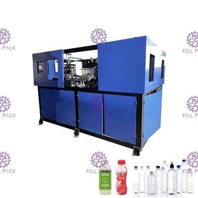 Semi Auto Mineral Air Stretch Botol Pukulan Mesin / Peralatan / Line / Pabrik / Sistem