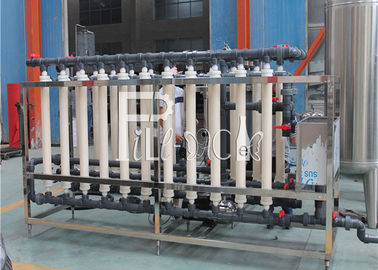 Sistem Pengolahan Air Stainless steel 10000LPH UF Otomatis Untuk Air Minum
