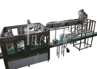 3L / 5L / 10L Botol Air Mineral Plastik 2 In 1 Rinser Filler Capper Peralatan / Pabrik / Mesin / Sistem / Baris