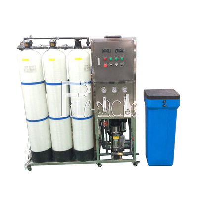 250LPH Monoblock Reverse Osmosis RO Mesin Pengolahan Air Minum dengan filter FRP