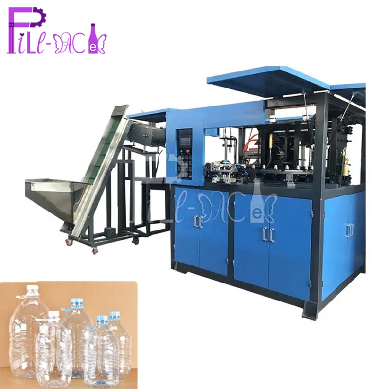 Mesin Blow Moulding Botol PET Otomatis Penuh / Peralatan 2 Rongga Untuk 3 - 5L