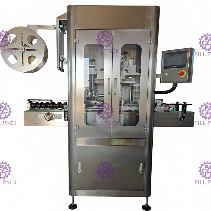 150BPM OPS PVC Neck Lengan Botol Mesin Pelabelan Panas Menyusut