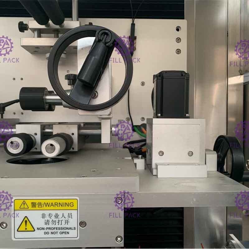 Otomatis Putaran Botol Pelabelan Mesin Mesin Vertical Sleeve Labeler