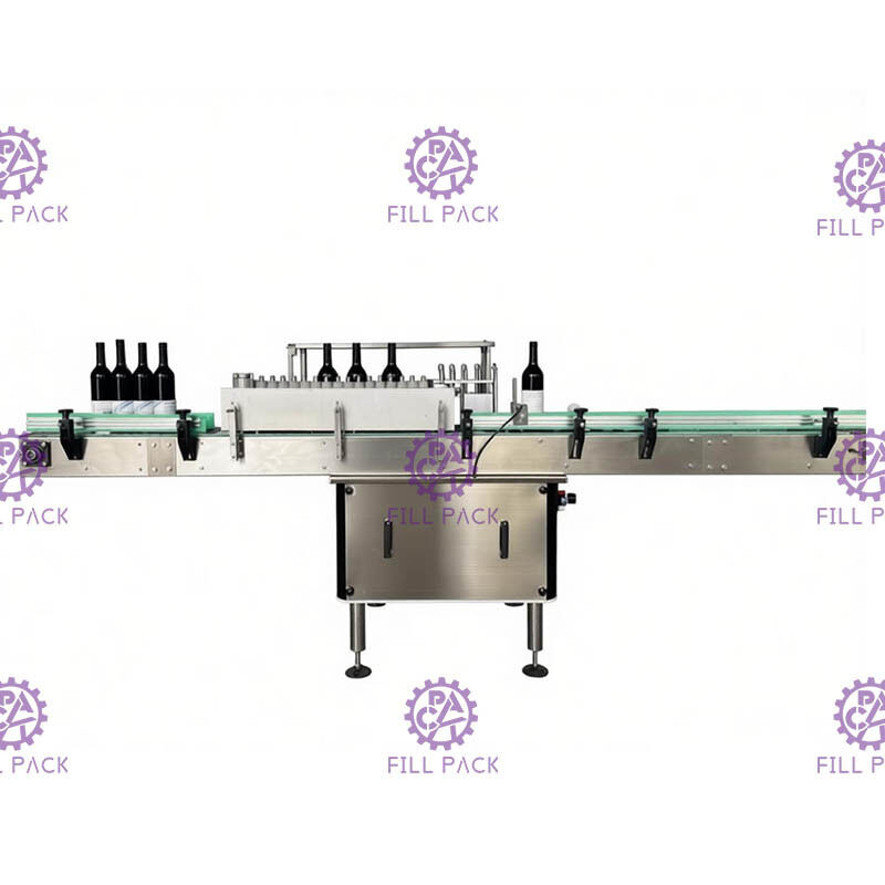 220V 60HZ Automatic Labeling Machine Untuk Botol Round 1600 × 1200 × 1500mm