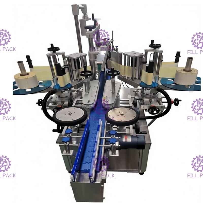 Alat Pelabelan Botol Minyak Industri 1200W Jenis Electric Driven