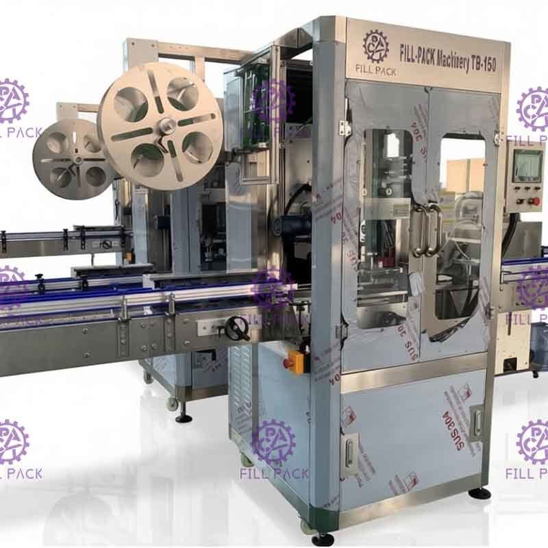 Satu / Kepala Tunggal PVC PET / Pelabelan Menyusut Lengan Botol Plastik / Mesin Labeler / Peralatan / Pabrik / Sistem