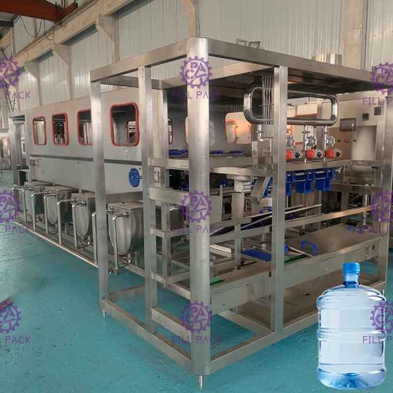 QGF - 600 5 Gallon Mesin Pengisian Air Sistem Pengisian Air Mineral