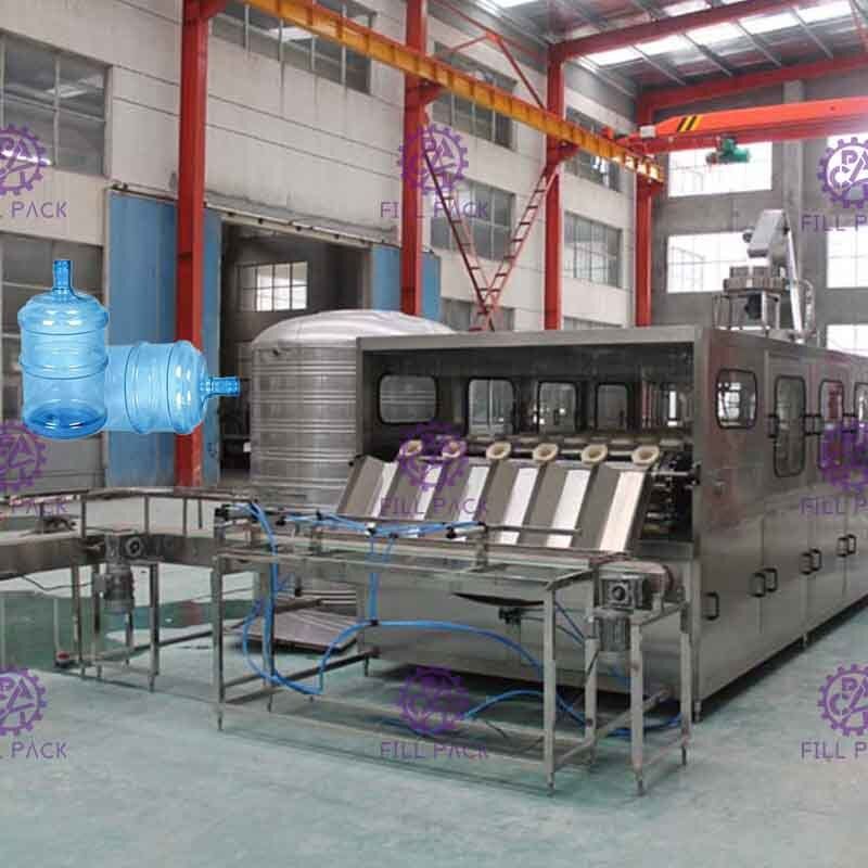 Otomatis 900BPH 5 Gallon Mengisi Mesin Air Dengan Nanfang Pompa 6 Garis Jenis