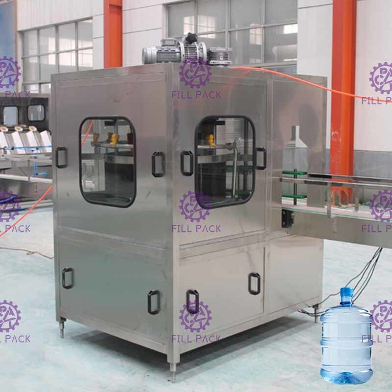 3/5 Galon / 20L Botol Air Membilas Peralatan Capping / Pabrik / Mesin / Sistem / Line