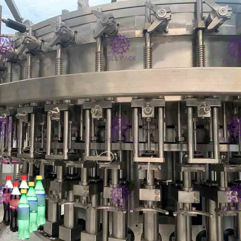 Kaca Plastik PET 3 In 1 Monobloc Soft Drink Cola Botol Mengisi Mesin / Peralatan / Line / Tanaman / Sistem