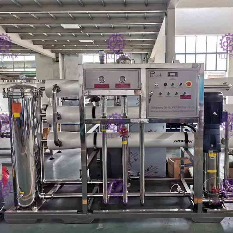 UV Sterilizer Mineral Filtration Sistem pengolahan air dengan tangki penyimpanan Stainless Steel Water