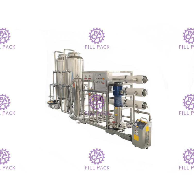 3000LPH Mineral Hollow Fiber Sistem Filter Mesin Air Ultra Pemurnian