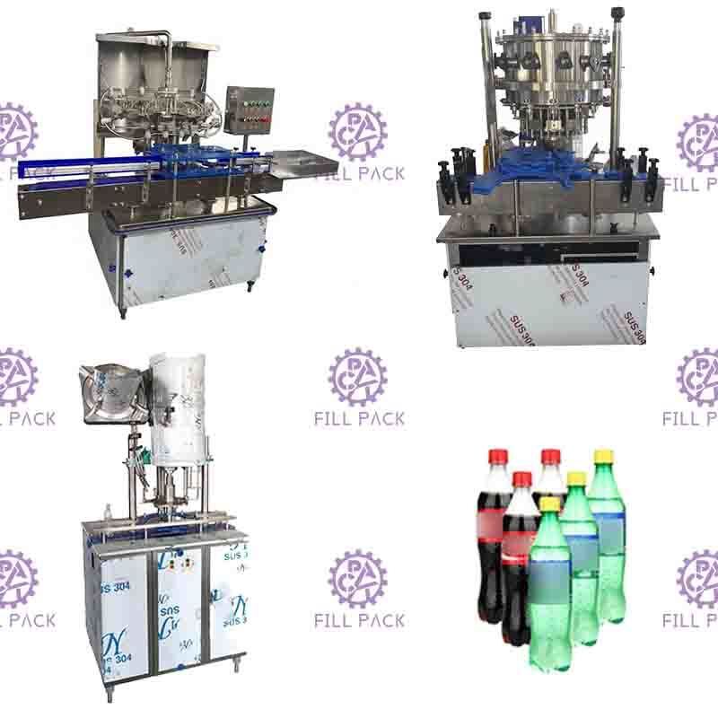 4000BPH 0-2L Botol PET Lini Mesin Pengisi Minuman Berkarbonasi Pabrik Minuman Ringan Coca Cola Lini Produksi Air Soda