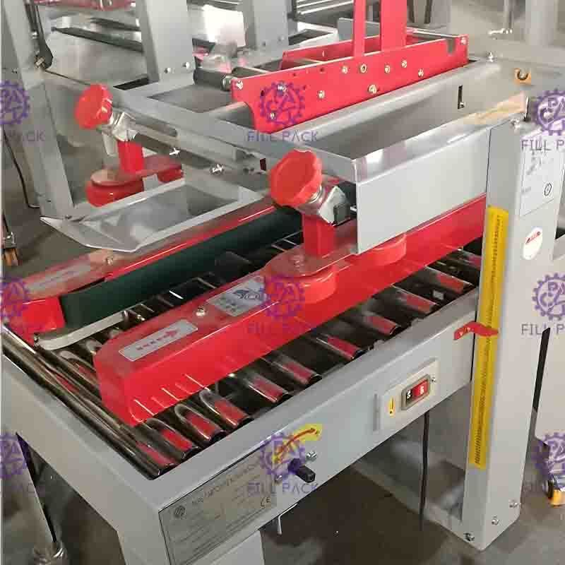 Mesin Pengemas Botol Karton Kotak Semi Otomatis