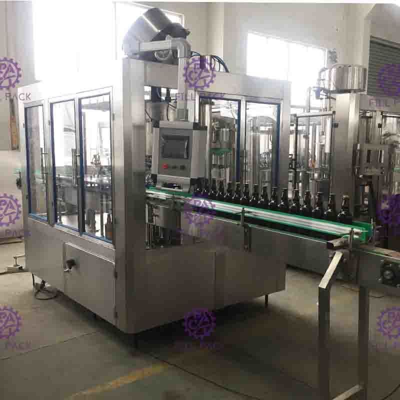 Jus Air berkarbonasi PET Anggur Kaca Plastik 3 In 1 Monobloc Botol Mengisi Mesin / Peralatan / Baris / Tanaman / Sistem