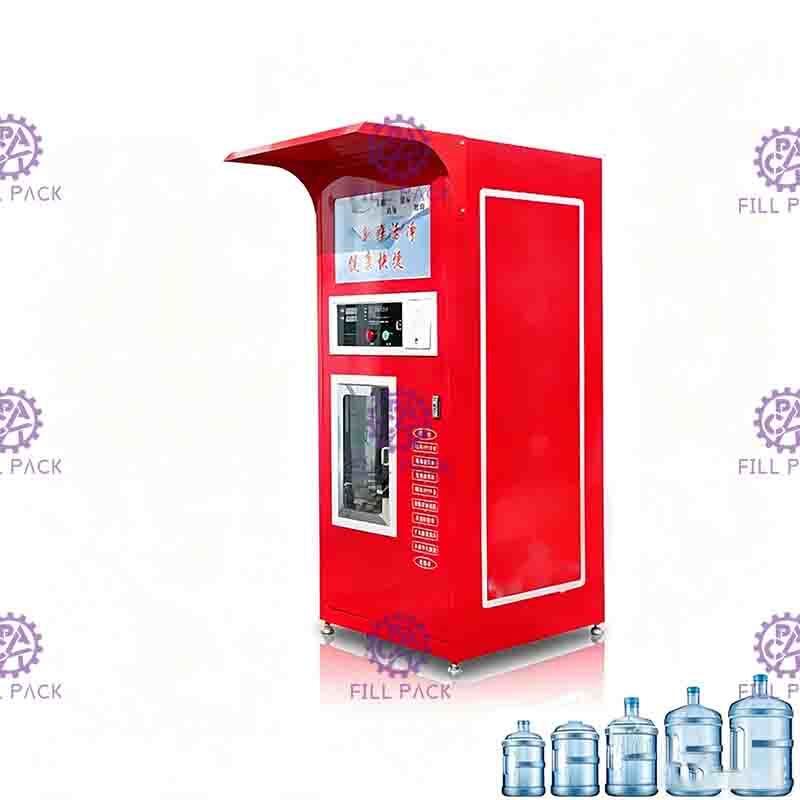 Mesin Penjual Botol Air Koin Dan Tagihan Purified 10L / Min 550W 0.5MPA