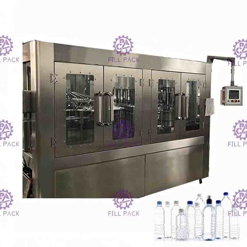 6000BPH 2000ml Otomatis 3 In 1 Mesin Pengisian Air Murni