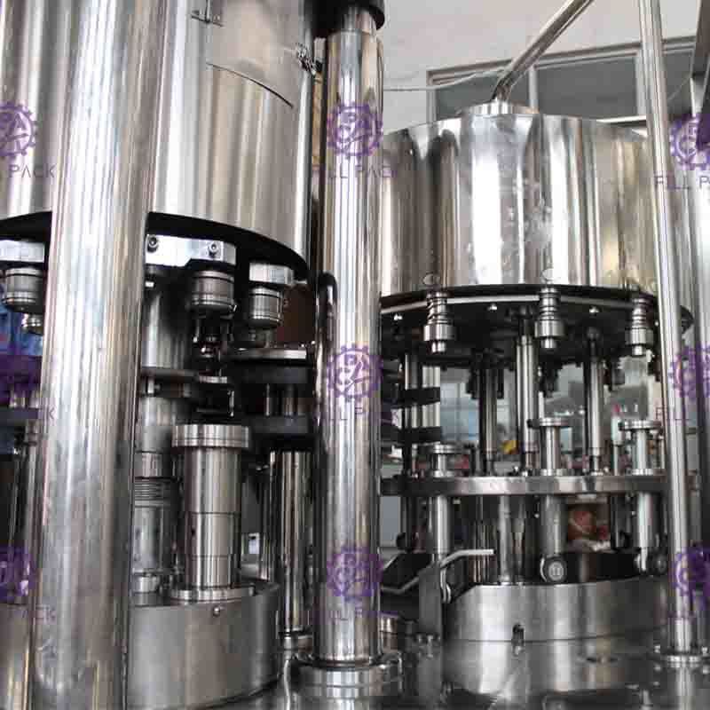 2 in 1 Pressure Mengisi Air Mesin normal Untuk Pabrik Air