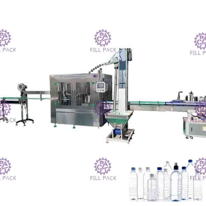 500ml / 1L / 2L Air Minum PET 3 In 1 Monoblock Memproduksi Peralatan / Pabrik / Mesin / Sistem / Baris