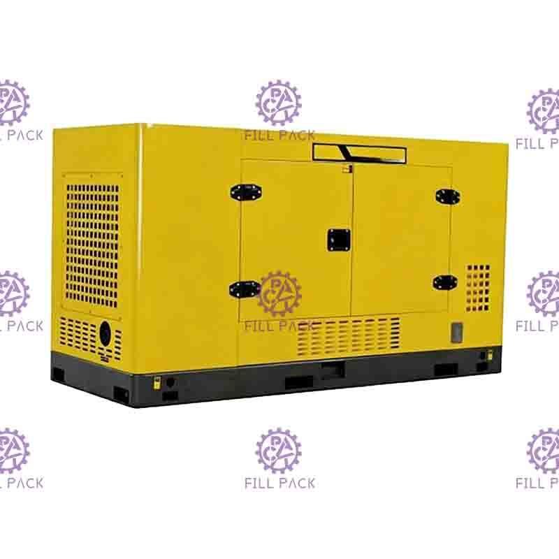 30KW 54A Generator Diesel Tipe Terbuka Kedap Suara Dengan Modul Kontrol Otomatis