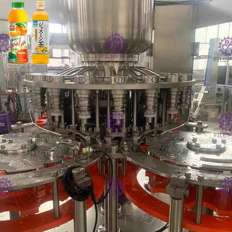 Apple Orange Pulp Bubur Butir Jus Granul Mesin Pembotolan / Peralatan / Pabrik / Unit / Sistem / Line